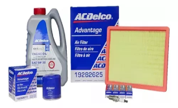 COMBO AFINACION CHEVROLET AVEO NG 1.5L  ACEITE 5W30   22/24  CODIGO 19475909