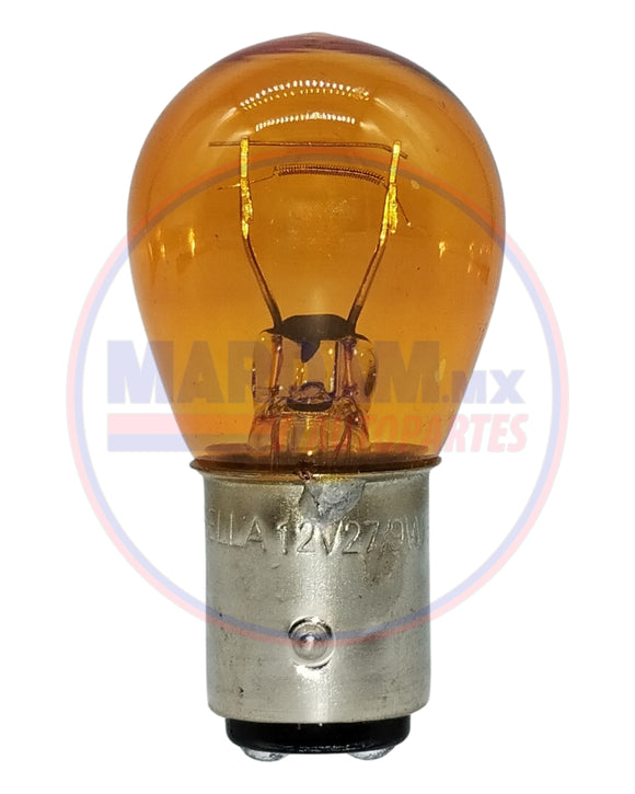 FOCO 1034 - 1157 12V  AMBAR HELLA      CODIGO 17065