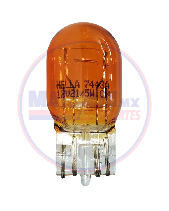 FOCO PELLIZCO 7443 2 POLO AMBAR HONDA NISSAN URVAN     CODIGO 17609