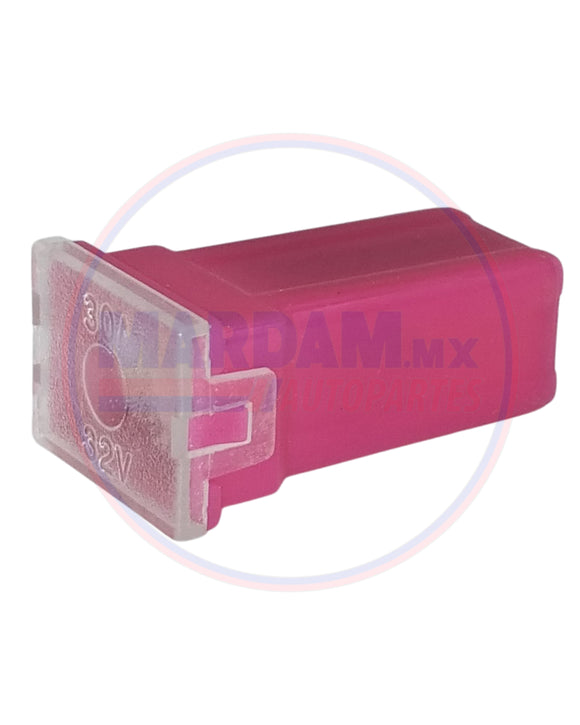FUSIBLE MODERNO HEMBRA  MINI 30A  ROSA      CODIGO 17908