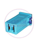 FUSIBLE MODERNO HEMBRA  MINI 20A  AZUL      CODIGO 17978