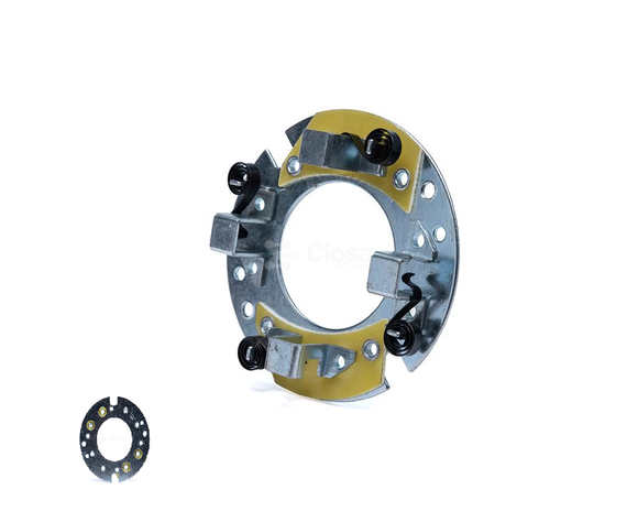 PORTA CARBON MARCHA HITACHI NISSAN DATSUN   720  D21 CARBON  CHICO  ( - ) 68-8110/ ( + ) 68-8108 COLECTOR HUECO  CODIGO 30112