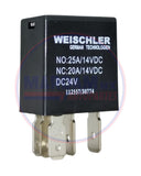 RELEVADOR  5 TERMINALES MULTIFUNCIONAL FORD 24V    D22078       CODIGO 32108