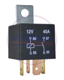 RELEVADOR  4 TERMINALES UNIVERSAL 12V 40A    WEISCHLER    CODIGO 3368100