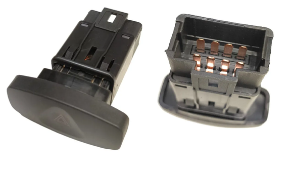 SWITCH HAZARD RENAULT CLIO 1.6L 07/10  8200446717  CODIGO 46717
