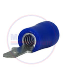 TERMINAL AZUL ENCHUFE MACHO MINI      CODIGO 39008