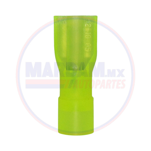 TERMINAL AMARILLA ENCHUFE AISLADA      CODIGO 39203