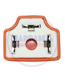 ENCHUFE DE UNIDAD FOCO H4  CERAMICA       CODIGO 48118