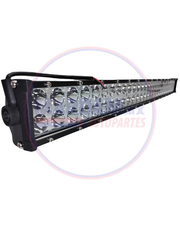 FARO LED BARRA 12/24V  60 LEDS BLANCO AMBAR ESTROBO Medidas: 80cm x 7cm x 5cm  CODIGO BAR180EPIBAF