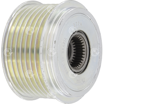 POLEA ALTERNADOR 7 RANURAS ZEN 5774 MITSUBISHI NISSAN URVAN NV350  2148360  A002TX2881   CODIGO P5774