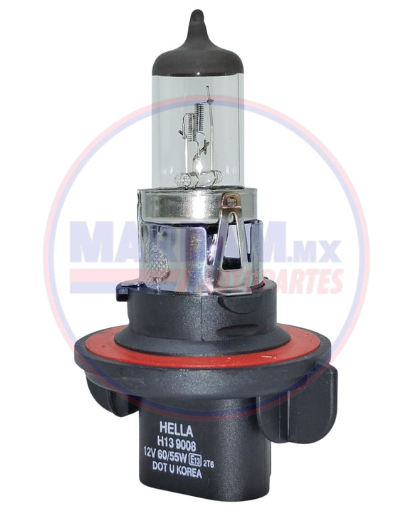 FOCO H13 ( 9008 ) 12V 60/55W BASE PJ26 HELLA      CODIGO H13