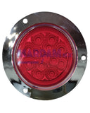 PLAFON LED REDONDO  ATORNILLAR  8.5CM ROJO ATORNILLAR CHICO  13 LEDS   CODIGO IOLLPL063