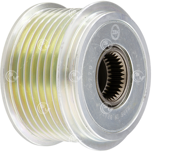 POLEA ALTERNADOR DE CLUTCH 7 RANURAS  ZEN 5779  HONDA CRV ACURA ILX  CODIGO P5779