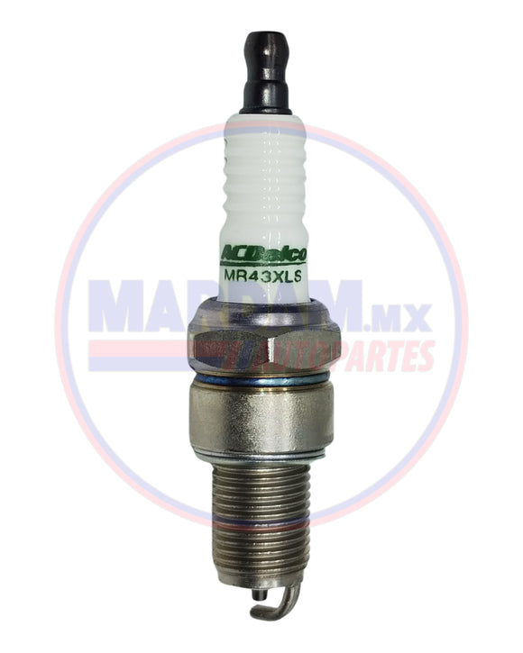 BUJIA  AC DELCO AFINACION CHEVROLET MATIZ CORSA LUV TRACKER POINTER 97/14   MR43XLS CONVENCIONAL      CODIGO R43XLS