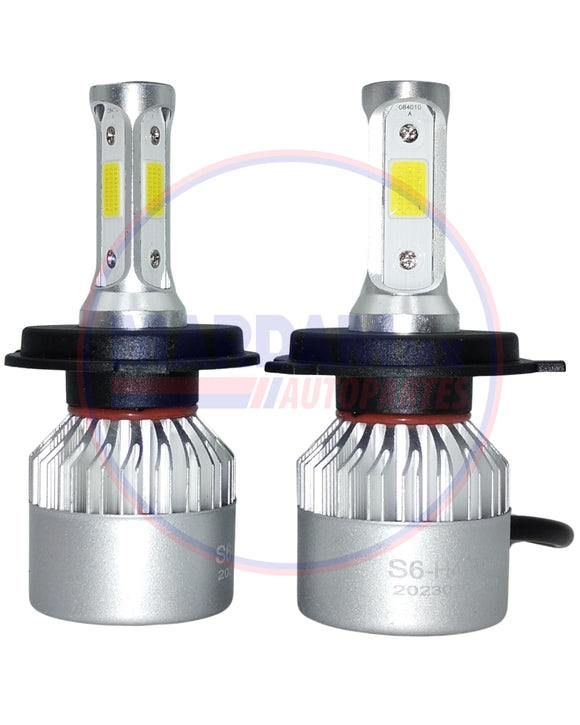 FOCO LED 9004 24V HYPER CON COOLER 6 GEN  8000LM  HEAVY DUTY CODIGO S624-H4