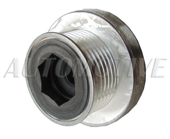 POLEA ALTERNADOR 6 RANURAS VALEO NISSAN PLATINA CLUTCH VALEO ANTIVIBRACION      CODIGO 26042