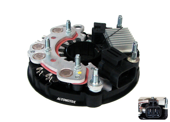 PORTA DIODO ALTERNADOR   Y REGULADOR  HITACHI  12V 40A TRANSPO SENTRA  48-8105  P81052      CODIGO 81052