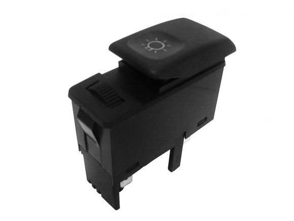 SWITCH LUZ VW GOLF JETTA A2 SEDAN COMBI   TECLA C/REOSTATO   8PIN  HLS1340 BRUCK          CODIGO 191-941-531-N