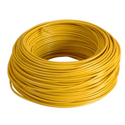 CABLE PLASTICO #14 AMARILLO     (X METRO)  CODIGO 11712-AMARILLO