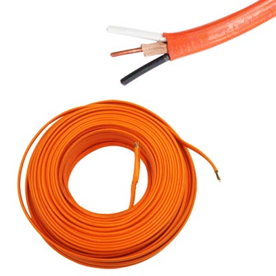 CABLE PLASTICO #10 NARANJA    (X METRO)   CODIGO 11710-NARANJA