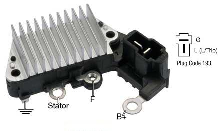 REGULADOR ALTERNADOR DENSO KOMATSU  MONTACARGA A GASOLINA MARINO KUBOTA  12V   IN254       CODIGO 31522
