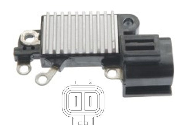 REGULADOR ALTERNADOR HITACHI NISSAN SENTRA TSURU GS  IZQUIERDO 35-8123  IH762       CODIGO 31426
