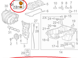 TAPON ACEITE CHEVROLET SPARK 1.4 LV7      CODIGO 12662195