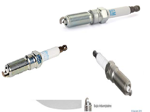 BUJIA  AC DELCO AFINACION CHEVROLET CRUZE ENCORE CASCADA 1.4L 1.5L 12683541     CODIGO 12683541