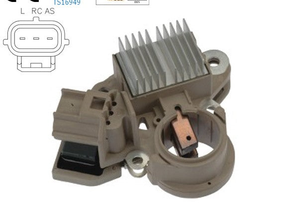 REGULADOR ALTERNADOR MITSUBISHI FORD FUSION IR/IF 12V 150-200A   IM529        CODIGO 3312938