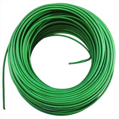 CABLE PLASTICO #12 VERDE    (X METRO)  CODIGO 11711-VERDE