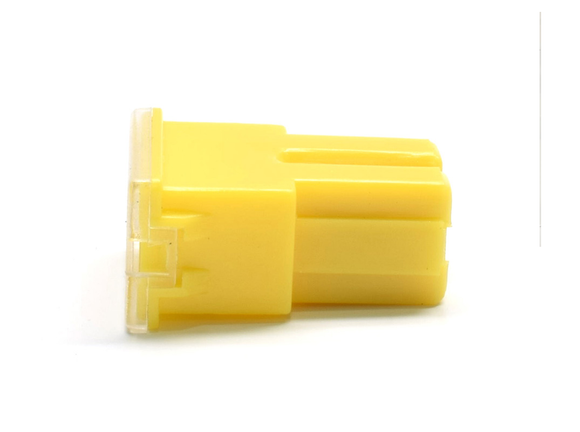 FUSIBLE MODERNO HEMBRA 60A AMARILLO    CODIGO 17902