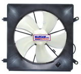 MOTOVENTILADOR HONDA CRV 07/09 2.4L   5 ASPAS  2TERMINALES  19030RZAA01 COMPLETO   CODIGO 19030RZAA01