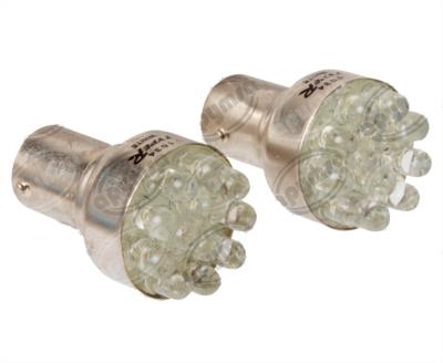 FOCO 1034 - 1157 12V LEDS BLANCO BLISTER 2 PIEZAS      CODIGO 17035