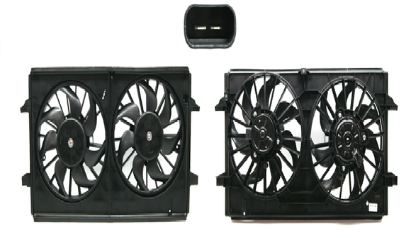 MOTOVENTILADOR CHEVROLET MALIBU  7 ASPAS  3.5L 3.6L V6 2TERMINALES 09/12    15-80585     CODIGO  218063002