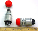 BOTON MARCHA 2 POLOS  REFORZADO COLE HERSEE 90030-04  CON CAPUCHON ROJO  12V/24V    CODIGO 2450500