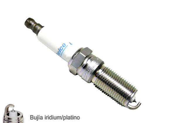 BUJIA  AC DELCO AFINACION CHEVROLET VAN EXP SILVERADO  IRIDIO  12680072      CODIGO 12621258