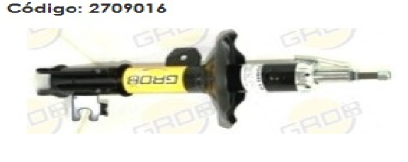 AMORTIGUADOR  SUSPENSION CHEVROLET OPTRA  DELANTERO DERECHO 06/09  GROB  CODIGO 2709016-N