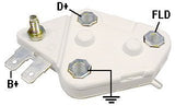 REGULADOR ALTERNADOR DELCO 21SI 24V REMY 22SI 33SI C/PUENTE   D104   ORIGINAL      CODIGO 31617