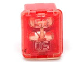 FUSIBLE MODERNO HEMBRA MINI MINI 50A  ROJO 36699      CODIGO 366990