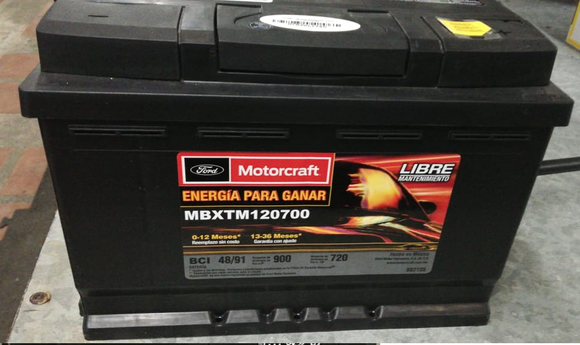 BATERIA A CAMBIO AUDI A1 A3 A4 A5 A6 BMW BUICK CADILLAC ASTRA MALIBU VECTRA CRYSLER 300  CHARGER FOCUS MONDEO  LINCOLN PEUGEOT 207 308 L-48/91-600   RENAULT LAGUNA PASSAT VOLVO  CODIGO MBXTM120700