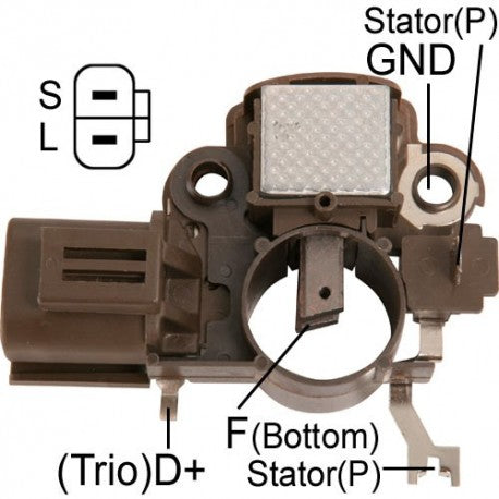 REGULADOR ALTERNADOR MITSUBISHI FORD P/UP TRACKER MAZDA         IM265        CODIGO 31214