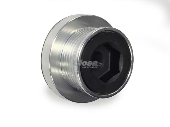 POLEA ALTERNADOR 6 RANURAS VALEO NISSAN PLATINA CLUTCH TIPO VALEO ANTIVIBRACION      CODIGO 40769