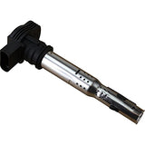 BOBINA  VW GOLF JETTA A3 A4  PASSAT TIGUAN AUDI Q5 RS4 BORA EUROVAN 2.5L  4PINES 05/15  UF575       CODIGO 45353