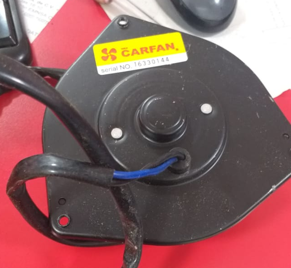 MOTOVENTILADOR TOYOTA RAV-4  01/03  V4 2.0L  SOLO MOTOR  2 TERMINALES      CODIGO 4367905