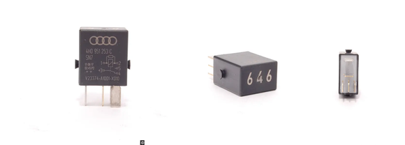 RELEVADOR  5 TERMINALES MULTIFUNCIONAL VW GOLF AUDI C6 A6 TOUAREG  V6 V8 3.2L 4.2L 5.2L  4H0951253C   RY577      CODIGO  4H0951253C