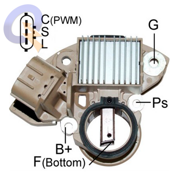 REGULADOR ALTERNADOR MITSUBISHI INFINITI V6 2.5L 11/12  IM547      CODIGO IM547
