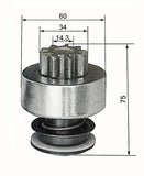 IMPULSOR MARCHA BOSCH CHEVROLET CORSA MERIVA ASTRA VECTRA GM 9D 16 EST ZEN 1619  54-91176    CODIGO 18017