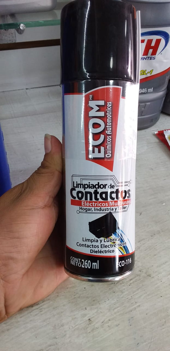 LIMPIADOR DE CONTACTOS   DIELECTRICO TF ECOM  260MIL    CODIGO ECO-116-G