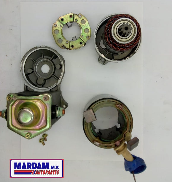 MARCHA  KIT DE REPARACION SISTEMA DENSO CHRYSLER RAM CORTA CAMPOS SOLENOIDE ARMADURA Y PORTA CARBON     CODIGO 17573