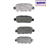 BALATAS NISSAN INFINITI TRUCK  XTRAIL PATHFINDER QX4 QX45  TRASERA 96/003         CODIGO